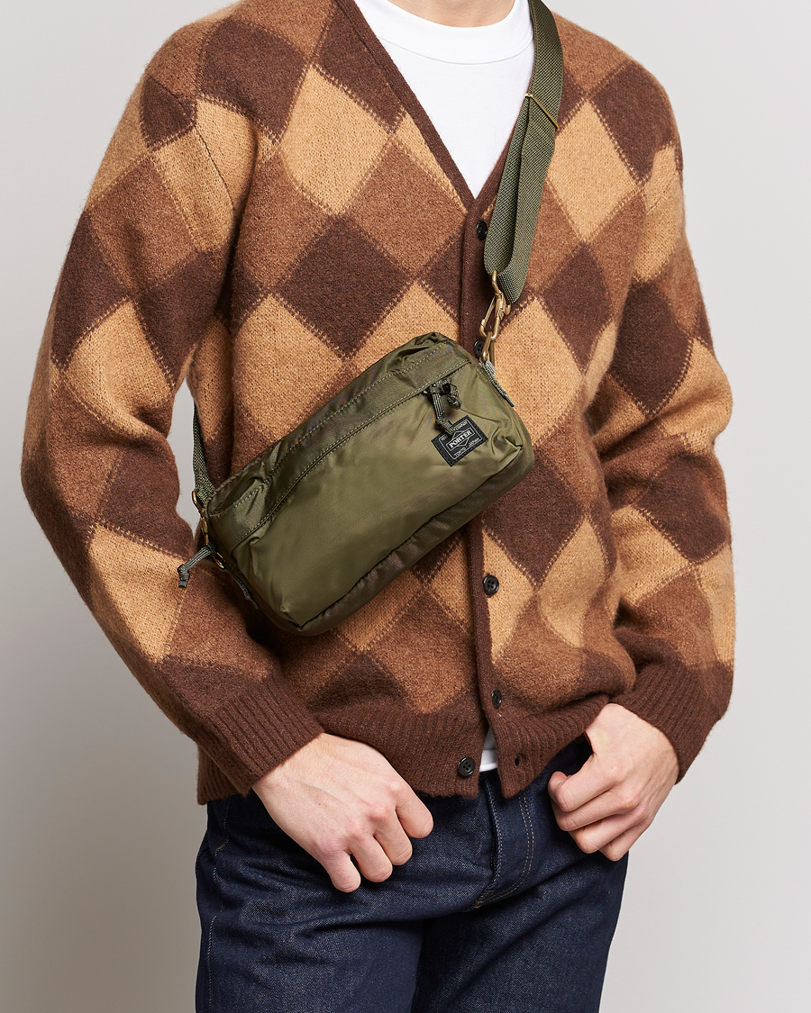 Men | Bags | Porter-Yoshida & Co. | Force Waist Bag Olive Drab