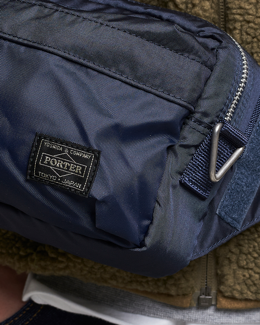 Men | Bags | Porter-Yoshida & Co. | Force Waist Bag Navy Blue