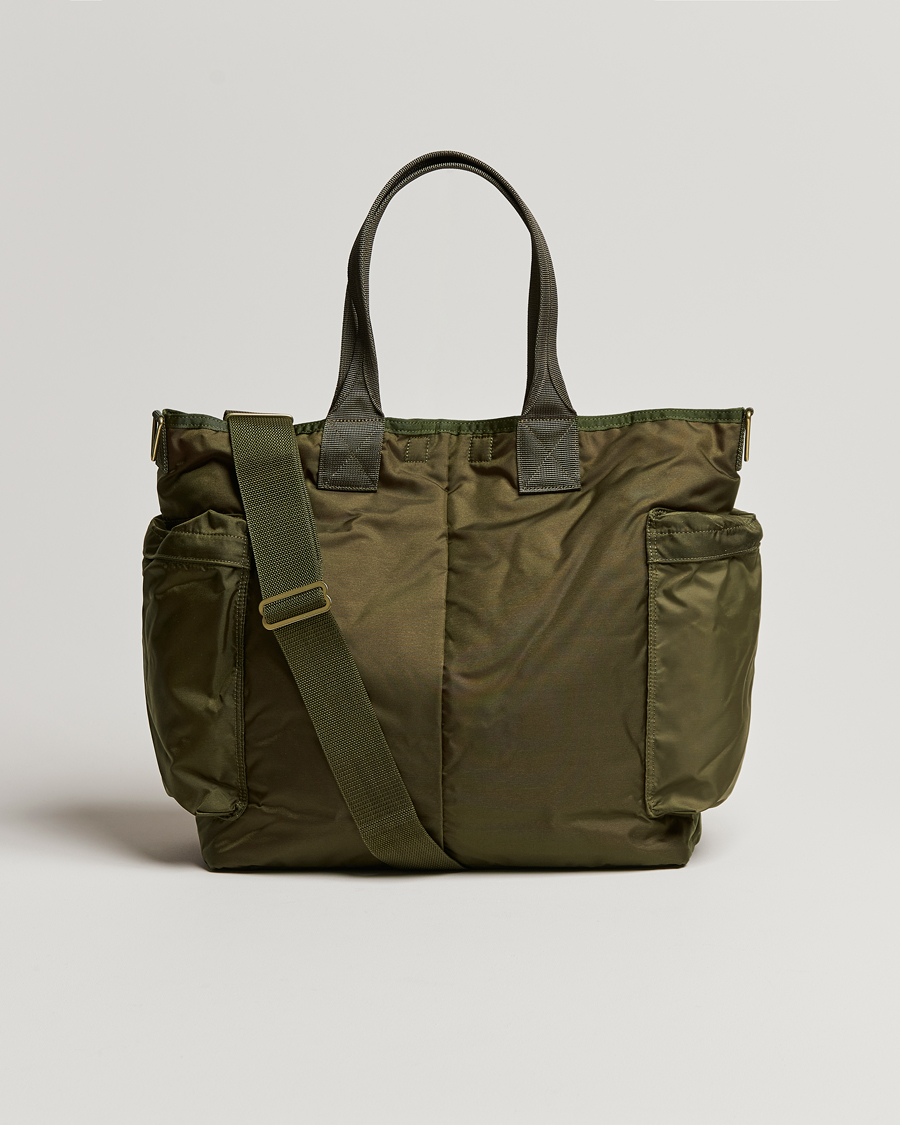 Men | Bags | Porter-Yoshida & Co. | Force 2Way Tote Bag Olive Drab