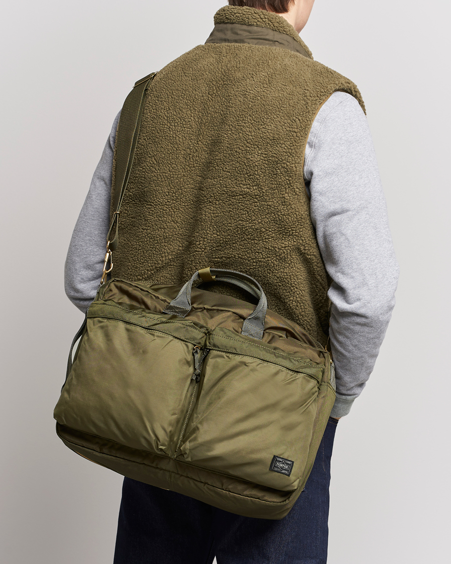 Men | Bags | Porter-Yoshida & Co. | Porter-Yoshida & Co.Force 3Way BriefcaseOlive Drab