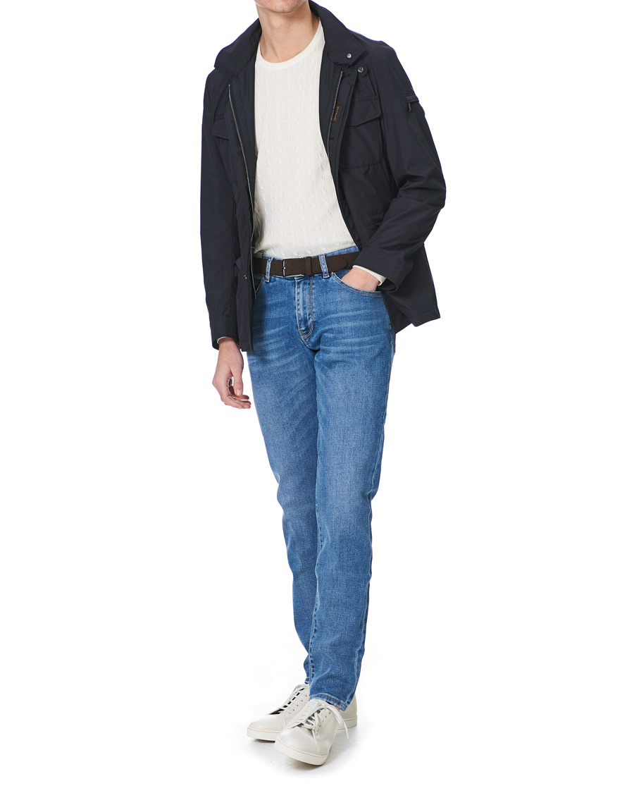 Men | Jeans | PT01 | Slim Fit Stretch Denim Light Blue Wash