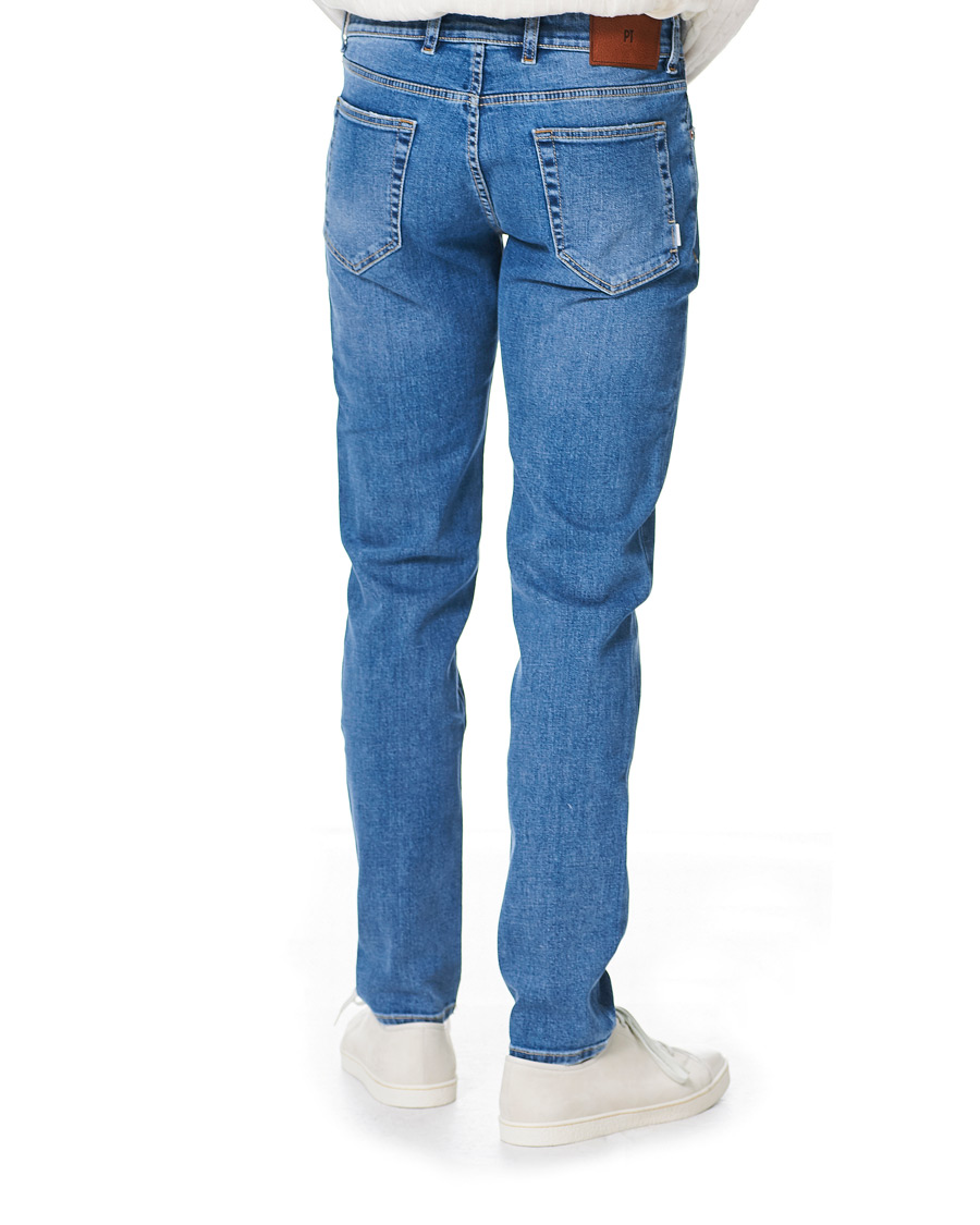 Men | Jeans | PT01 | Slim Fit Stretch Denim Light Blue Wash