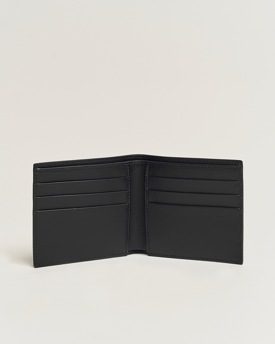 Men | Wallets | Smythson | Panama 6 Card Wallet Black Leather