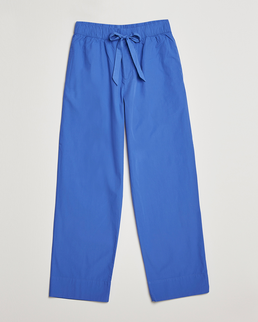 Men | Pyjamas & Robes | Tekla | Poplin Pyjama Pants Royal Blue