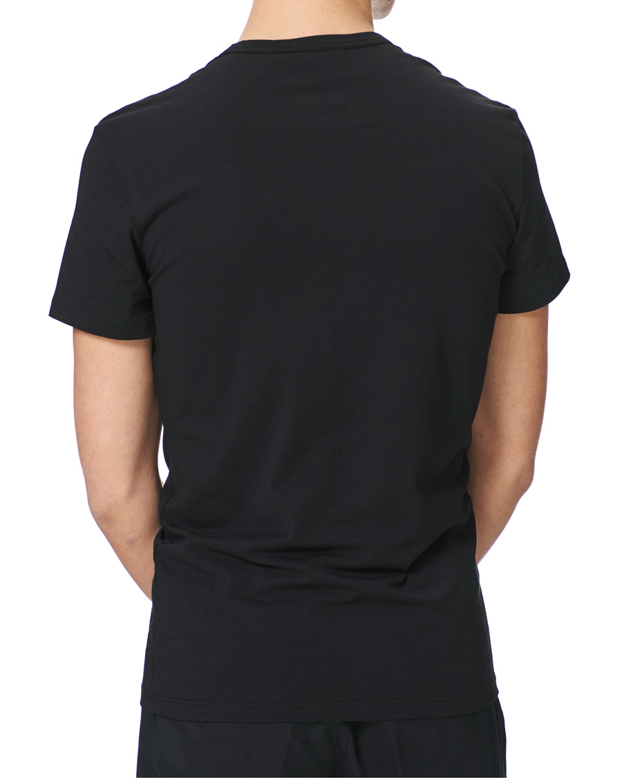 Men | T-Shirts | Versace | 2-Pack Logo Tee Black/White