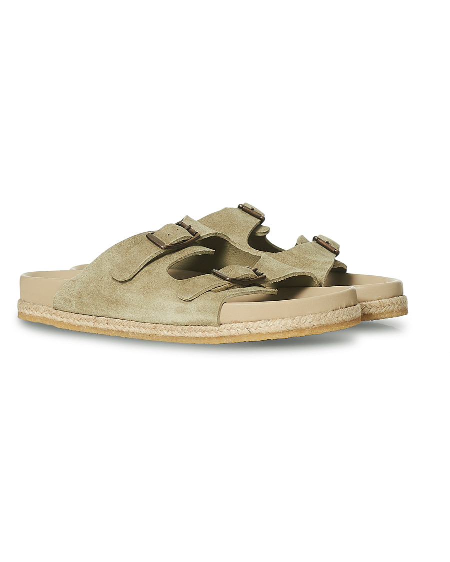 Men | Yuketen Sal 2 Crepe Sole Sandals Desert Suede | Yuketen | Sal 2 Crepe Sole Sandals Desert Suede