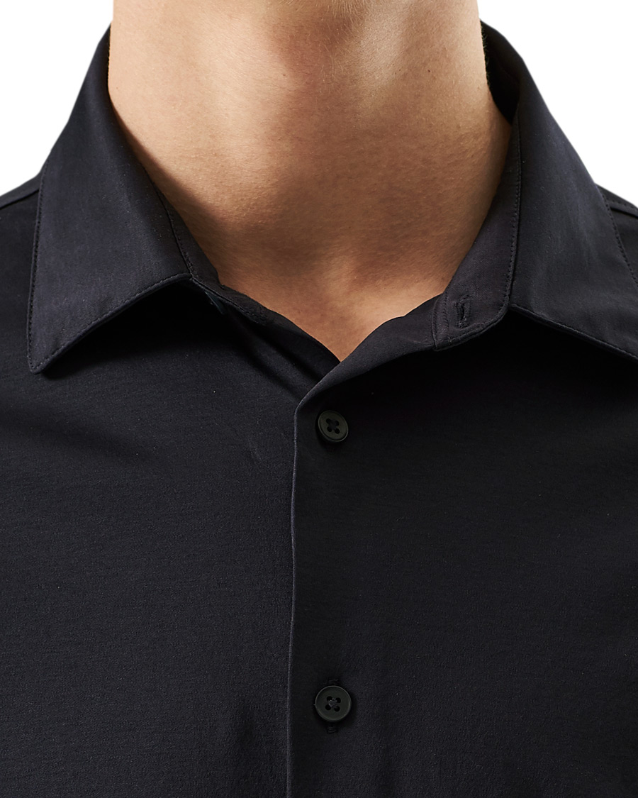 Men | Shirts | Z Zegna | Soft Jersey Shirt Navy