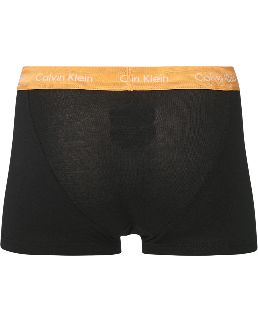 Men | Underwear & Socks | Calvin Klein | Cotton Stretch Trunk 3-Pack Orange/Blue/Green