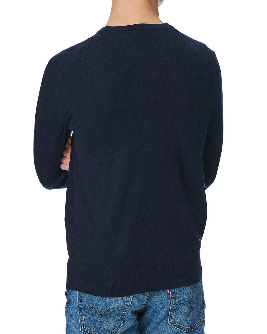 Men | Sweaters & Knitwear | Calvin Klein | Crew Neck Knitted Sweater Navy