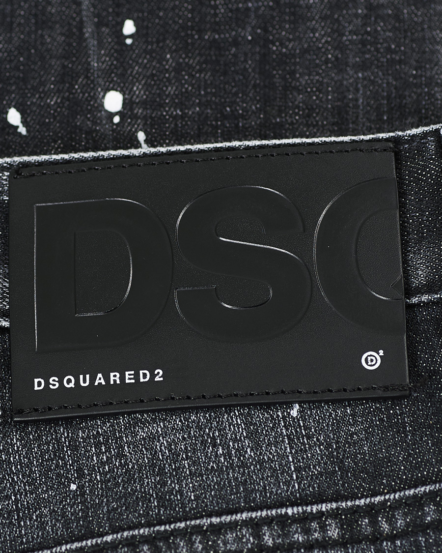 Men | Jeans | Dsquared2 | Skater Jeans Black Wash