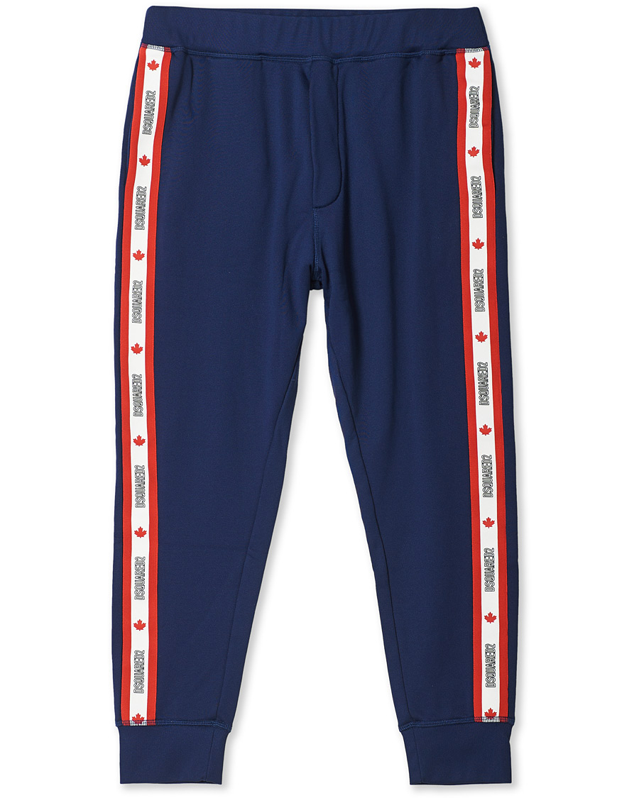 Men | Trousers | Dsquared2 | Track Pants Dark Blue