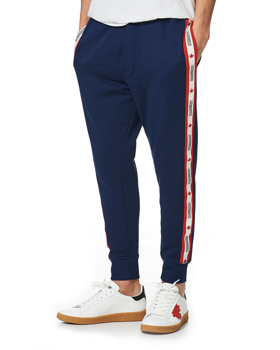 Men | Trousers | Dsquared2 | Track Pants Dark Blue