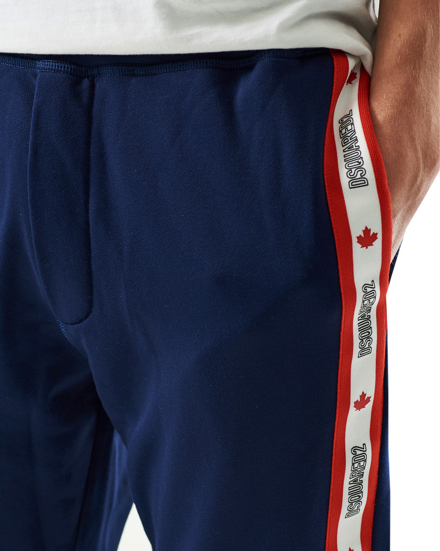 Men | Trousers | Dsquared2 | Track Pants Dark Blue