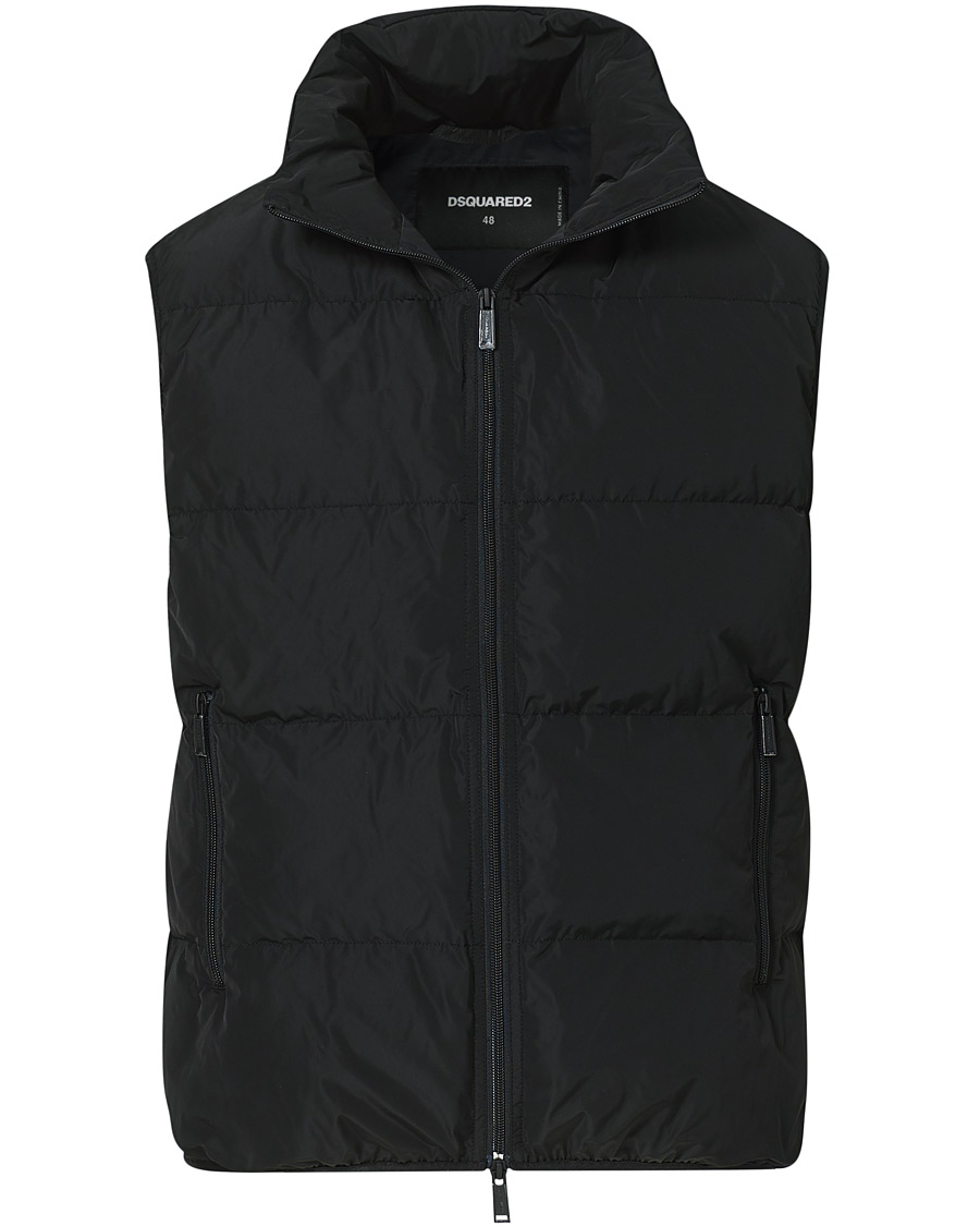 Men | Coats & Jackets | Dsquared2 | Padded Down Gilet Black
