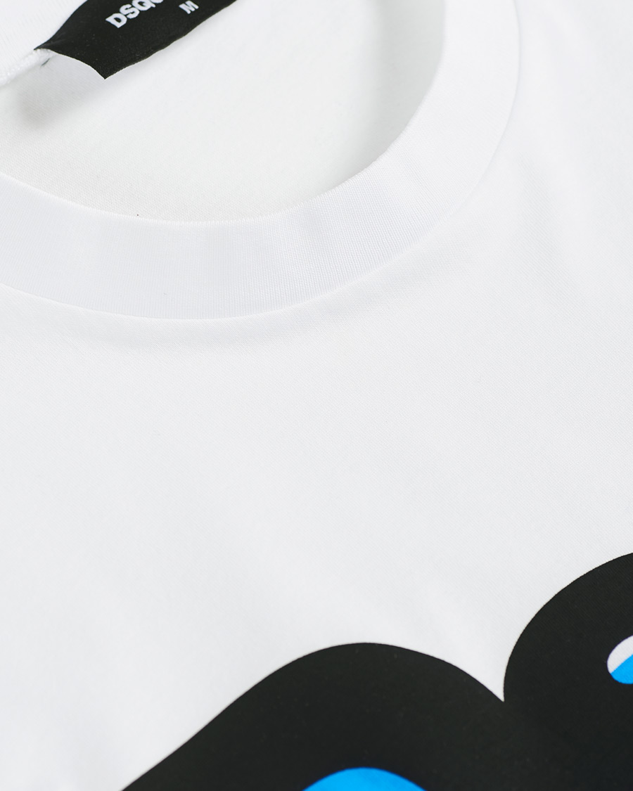 Men | T-Shirts | Dsquared2 | Colour Print Tee White