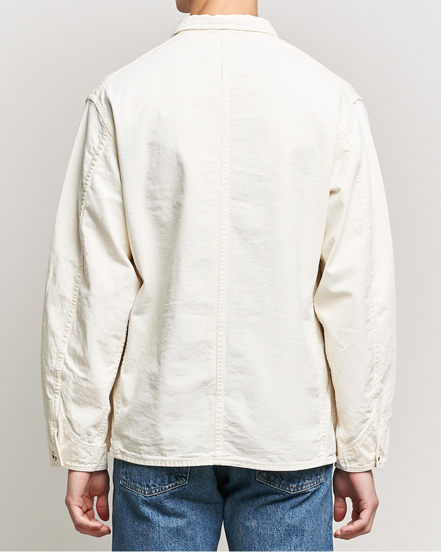Men | Shirts | orSlow | 1940s Kinari Denim Coverall Ecru