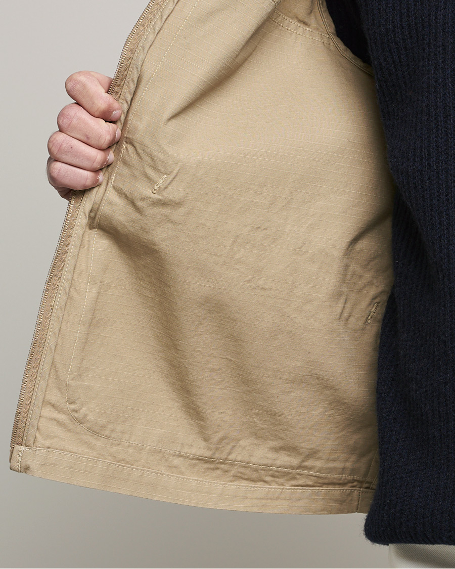 Men | Coats & Jackets | orSlow | Utility Vest Beige