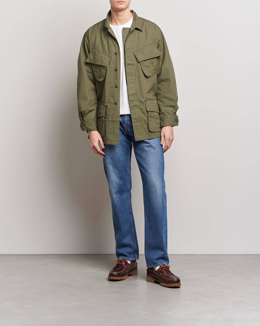 Men | Coats & Jackets | orSlow | US Army Tropical Jacket Army Green
