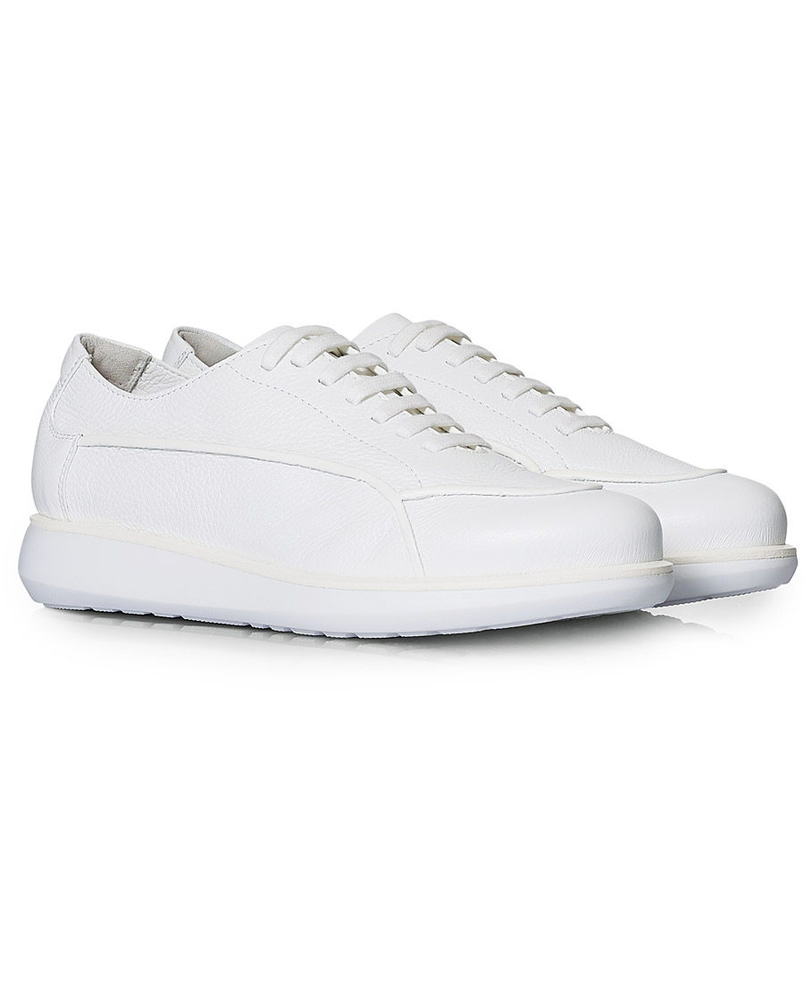 Men | Giorgio Armani Deerskin Leather Sneakers White | Giorgio Armani | Deerskin Leather Sneakers White
