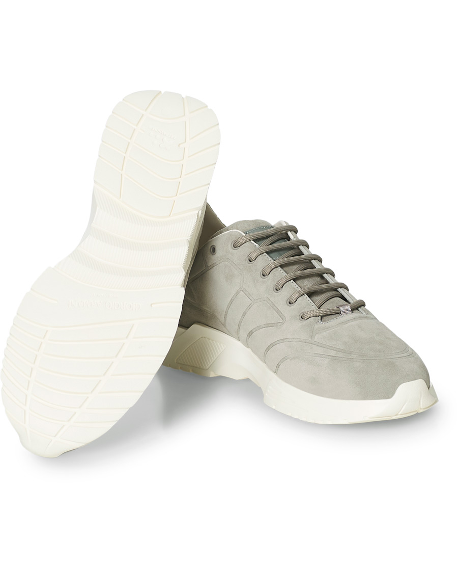 Men | Giorgio Armani Hydro Running Sneaker Grey | Giorgio Armani | Hydro Running Sneaker Grey