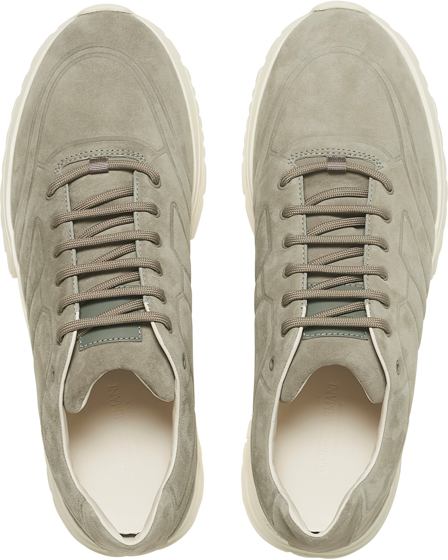 Men | Giorgio Armani Hydro Running Sneaker Grey | Giorgio Armani | Hydro Running Sneaker Grey