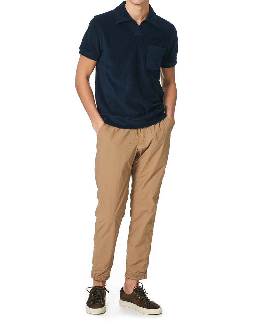Men | Polo Shirts | A.P.C. | Agustino Short Sleeve Terry Polo Navy