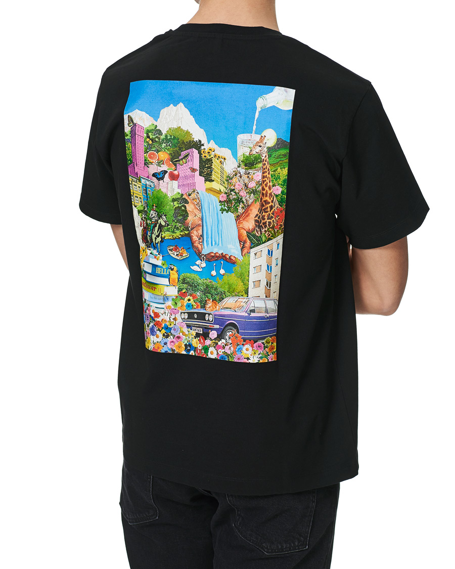 Men | T-Shirts | Sunflower | Heavy Collage Tee Black
