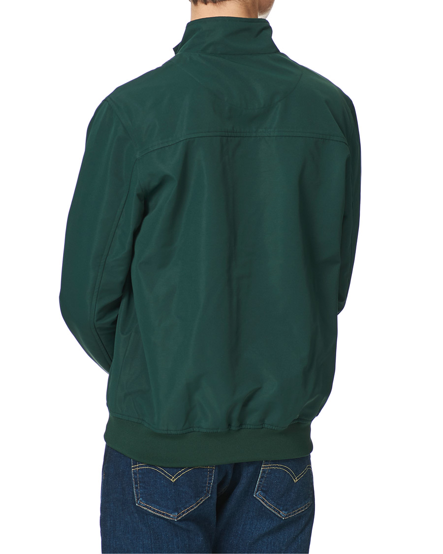 Men | Coats & Jackets | Lyle & Scott | Mesh Backed Funnel Neck Jacket Dark Green