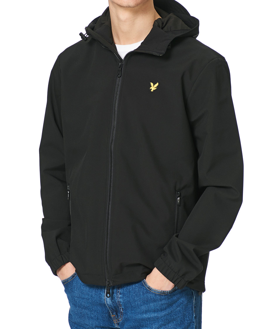 Men | Coats & Jackets | Lyle & Scott | Texture Shell Jacket Black