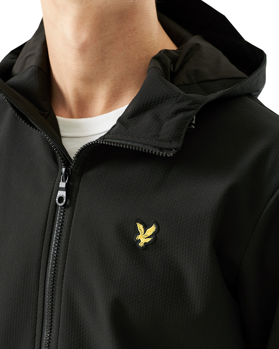 Men | Coats & Jackets | Lyle & Scott | Texture Shell Jacket Black