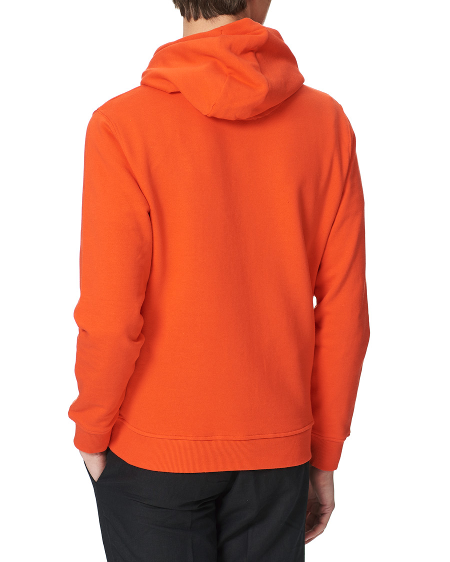 Men | Sweaters & Knitwear | Lyle & Scott | Pullover Organic Cotton Hoodie Red Flyer