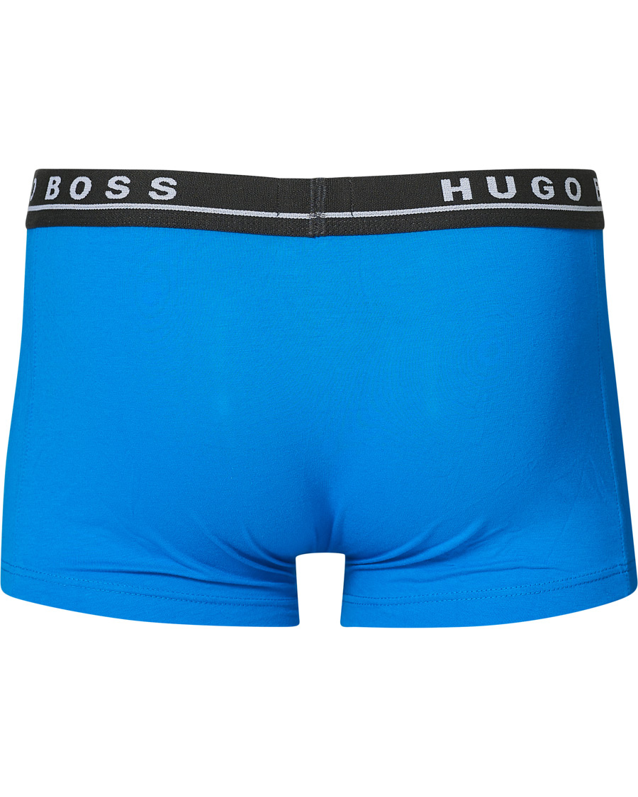 Men | Underwear & Socks | BOSS BLACK | BOSS 3-Pack Trunk Boxer Shorts Grey/Navy/Blue
