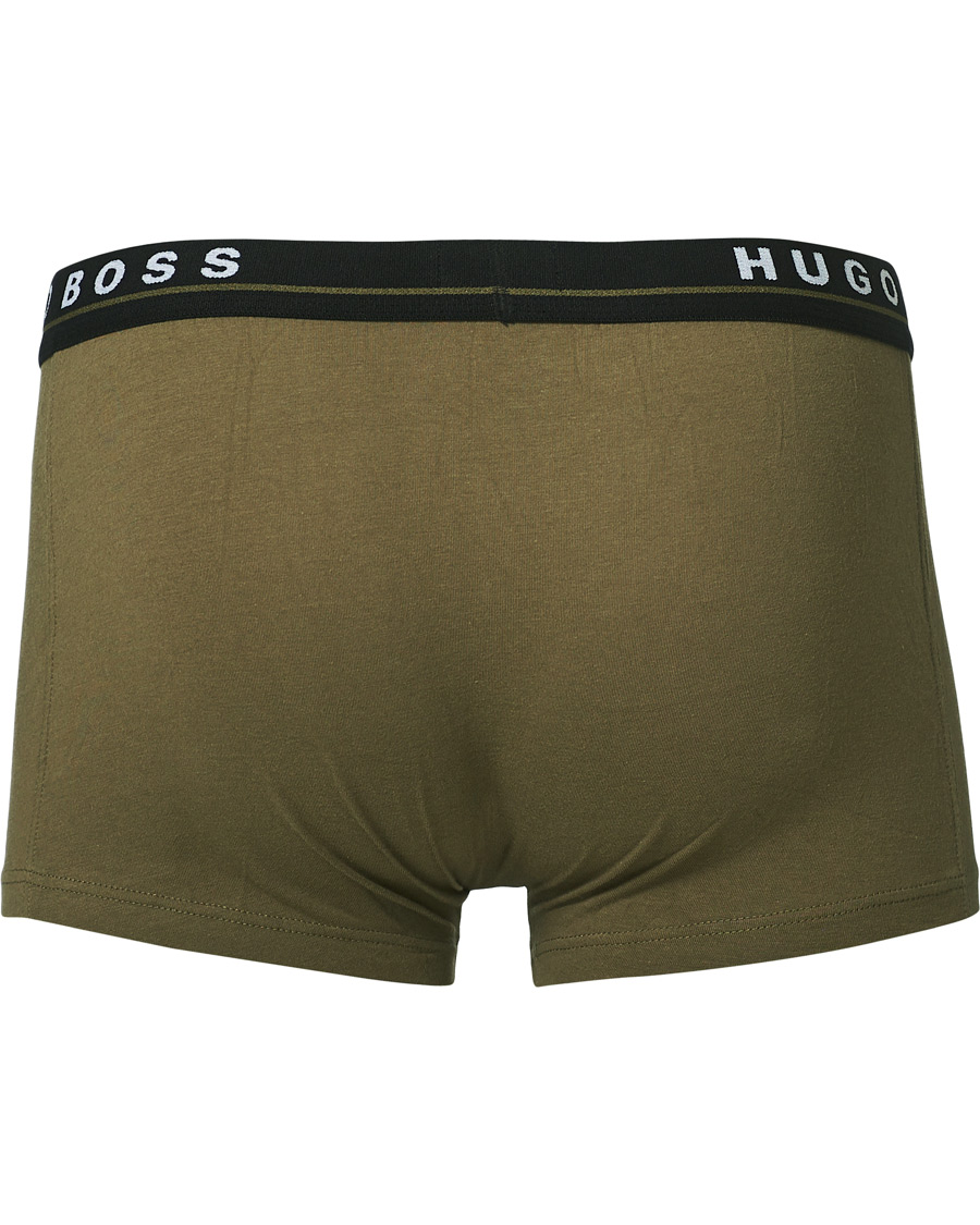Men | Underwear & Socks | BOSS BLACK | BOSS 3-Pack Trunk Boxer Shorts Black/Orange/Green