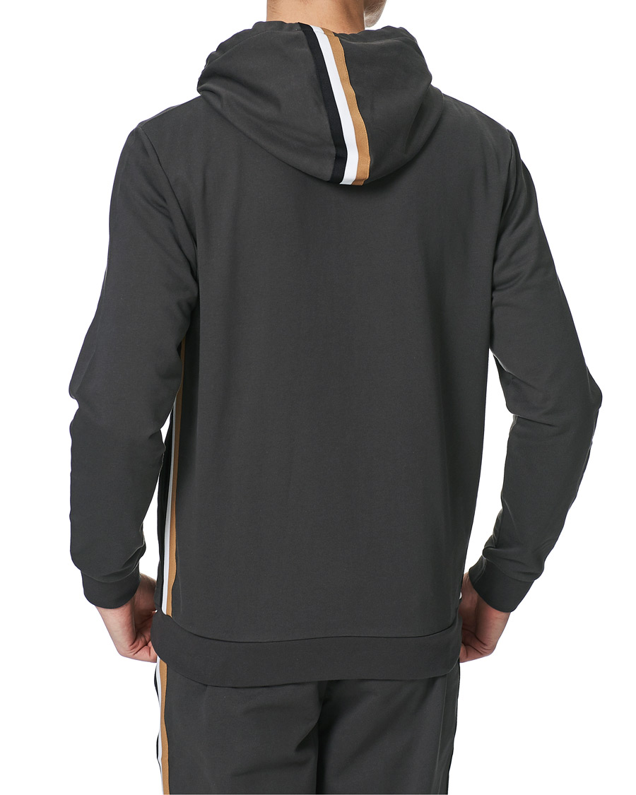 Men | Sweaters & Knitwear | BOSS BLACK | BOSS Heritage Tracksuit Full-Zip Hoodie Dark Grey