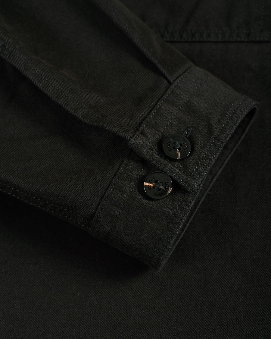 Men | Shirts | HUGO | Enalu Overshirt Black