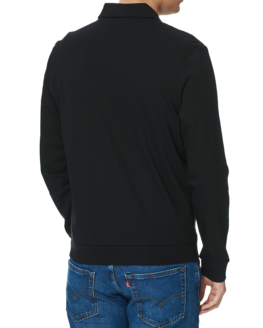 Men | Sweaters & Knitwear | BOSS BLACK | BOSS Skiles Knitted Full-Zip Sweater Black