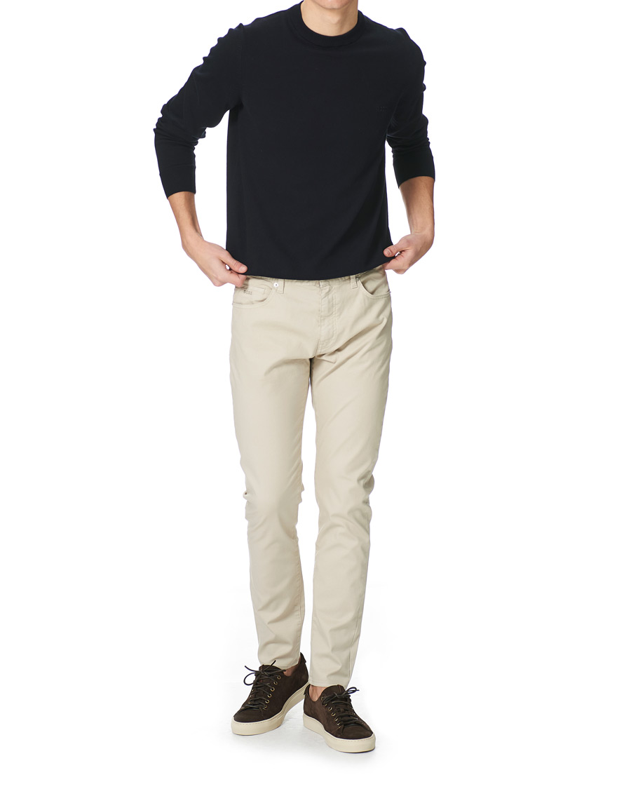 Men | Sweaters & Knitwear | BOSS BLACK | BOSS Pacas Knitted Pullover Dark Blue