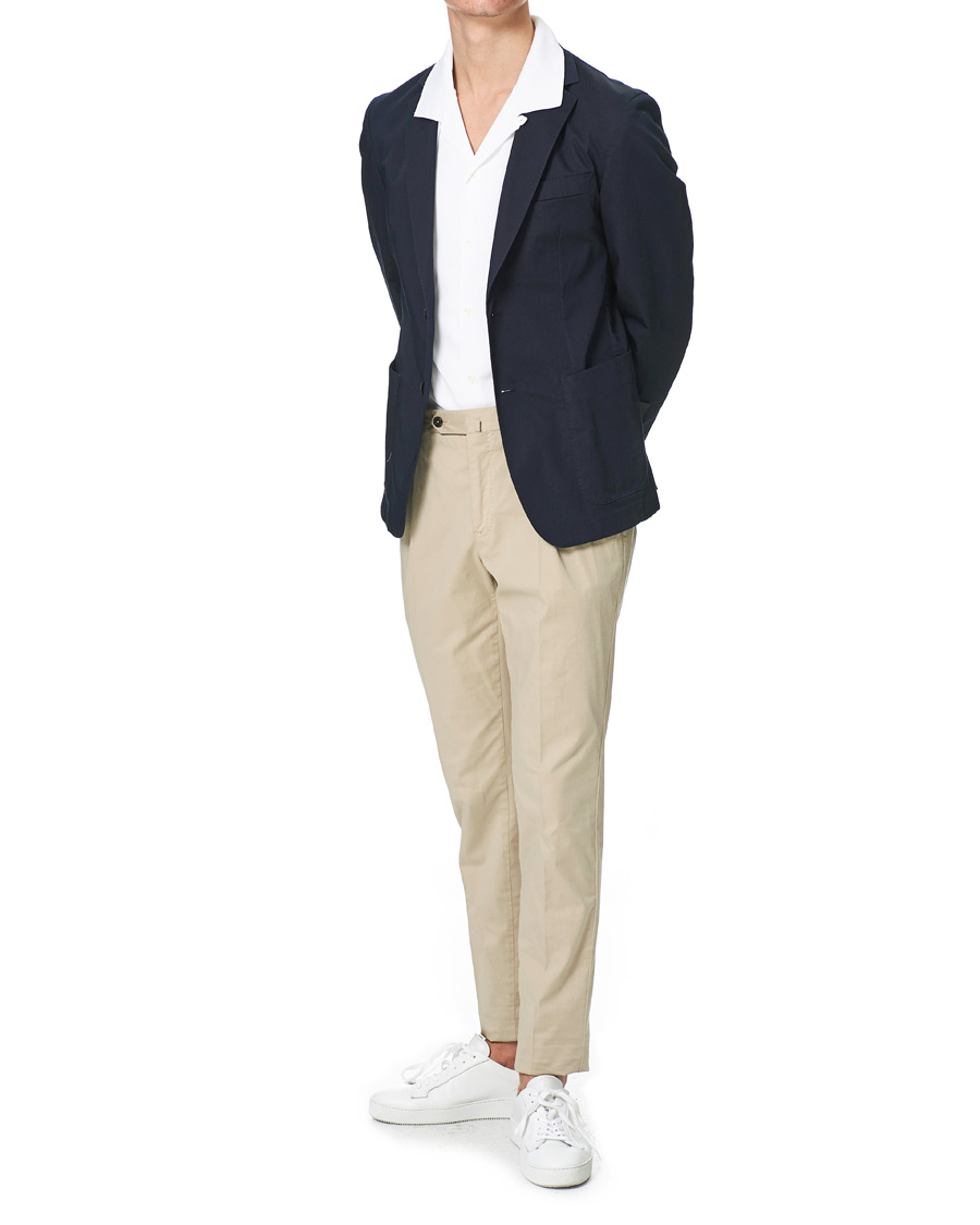 Men | Blazers | BOSS BLACK | BOSS Hanry Cotton Blazer Dark Blue