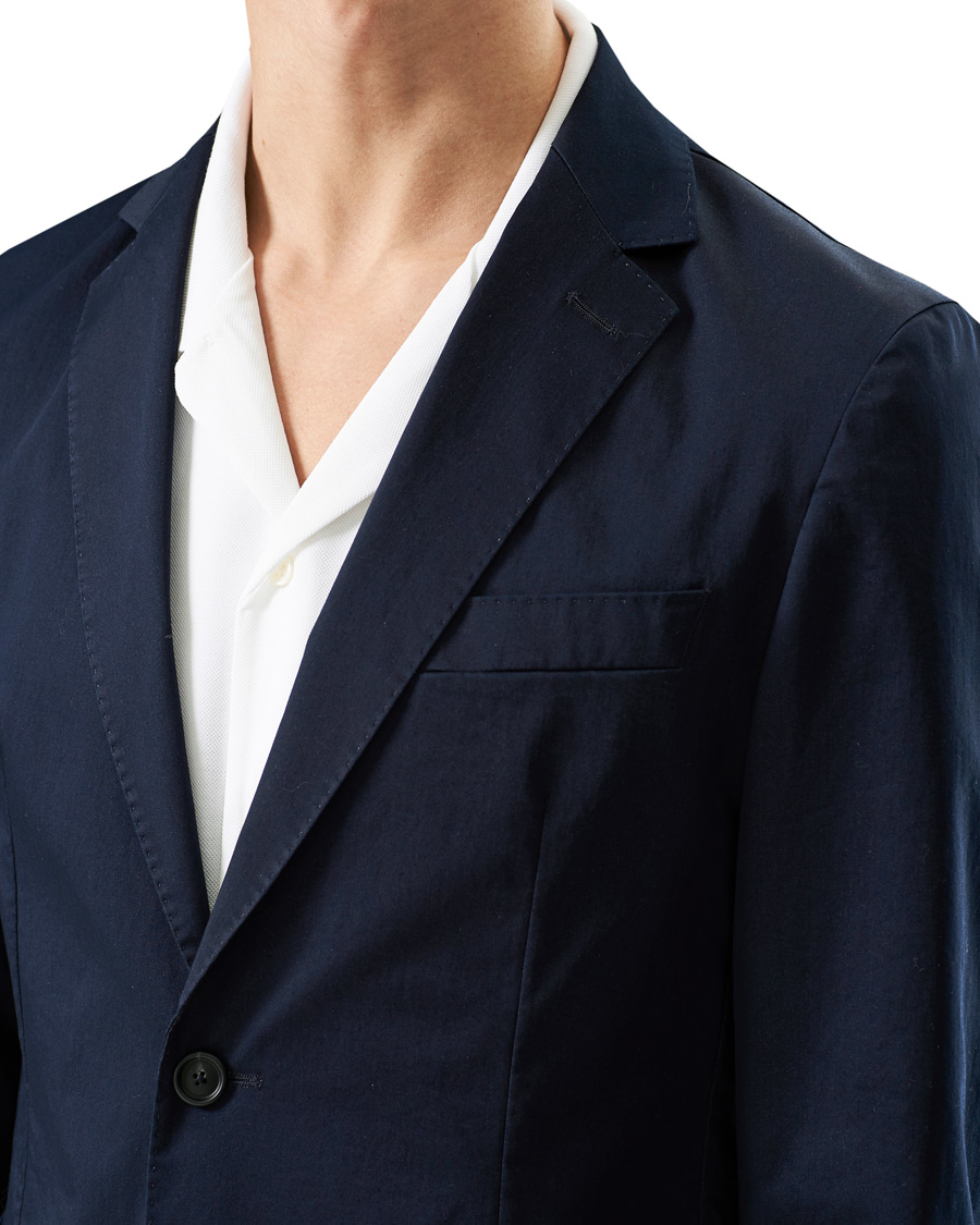 Men | Blazers | BOSS BLACK | BOSS Hanry Cotton Blazer Dark Blue