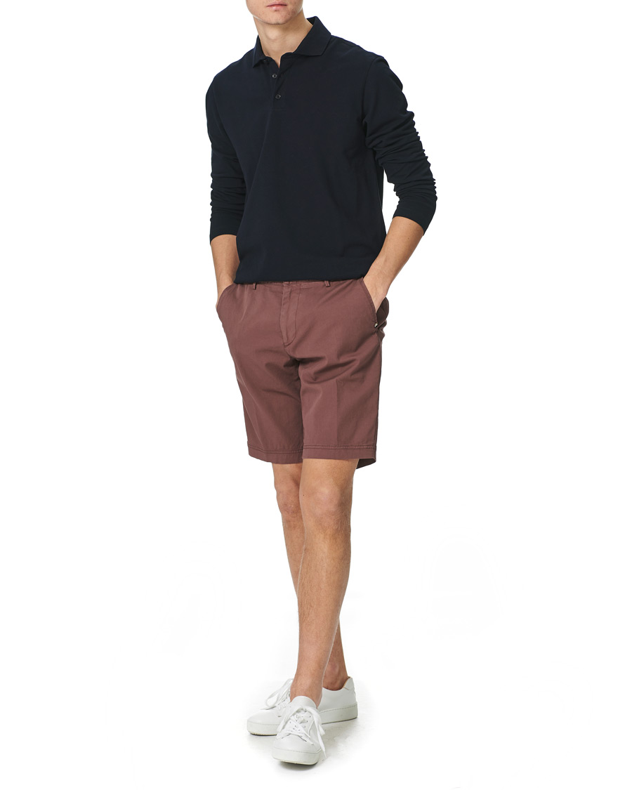 Men | Shorts | BOSS BLACK | BOSS Slice Chino Shorts Dark Red