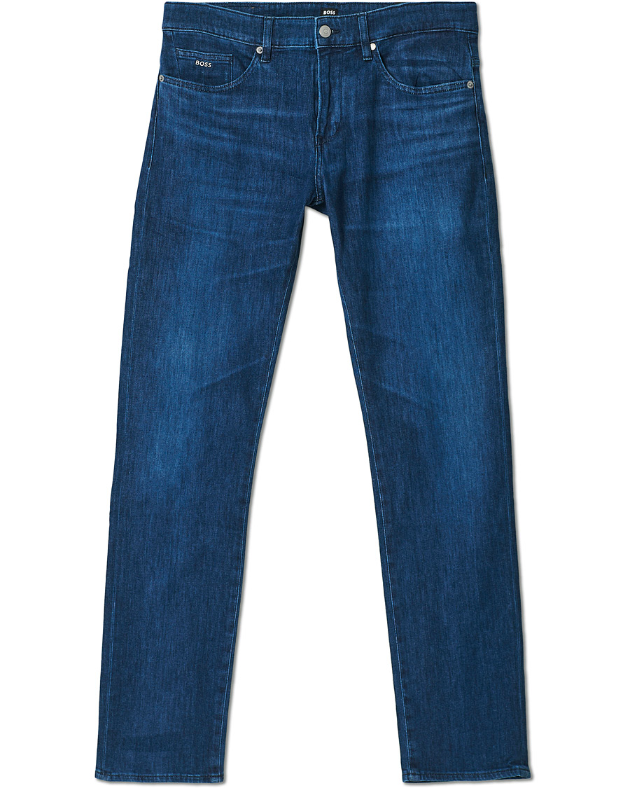Men | Jeans | BOSS BLACK | BOSS Delaware3 Slim Fit Stretch Jeans Medium Blue