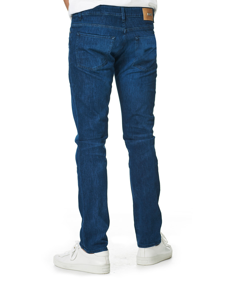Men | Jeans | BOSS BLACK | BOSS Delaware3 Slim Fit Stretch Jeans Medium Blue