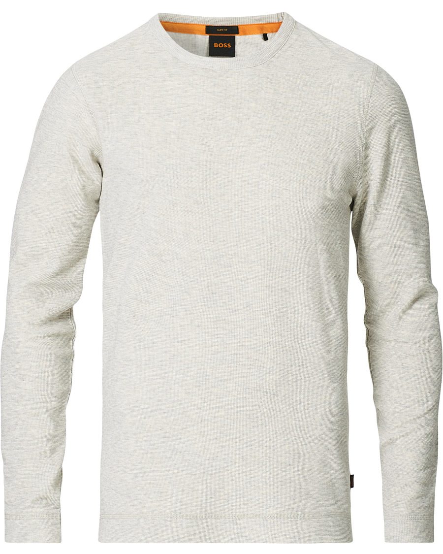 Men | Sweaters & Knitwear | BOSS ORANGE | Tempest Sweater Natural