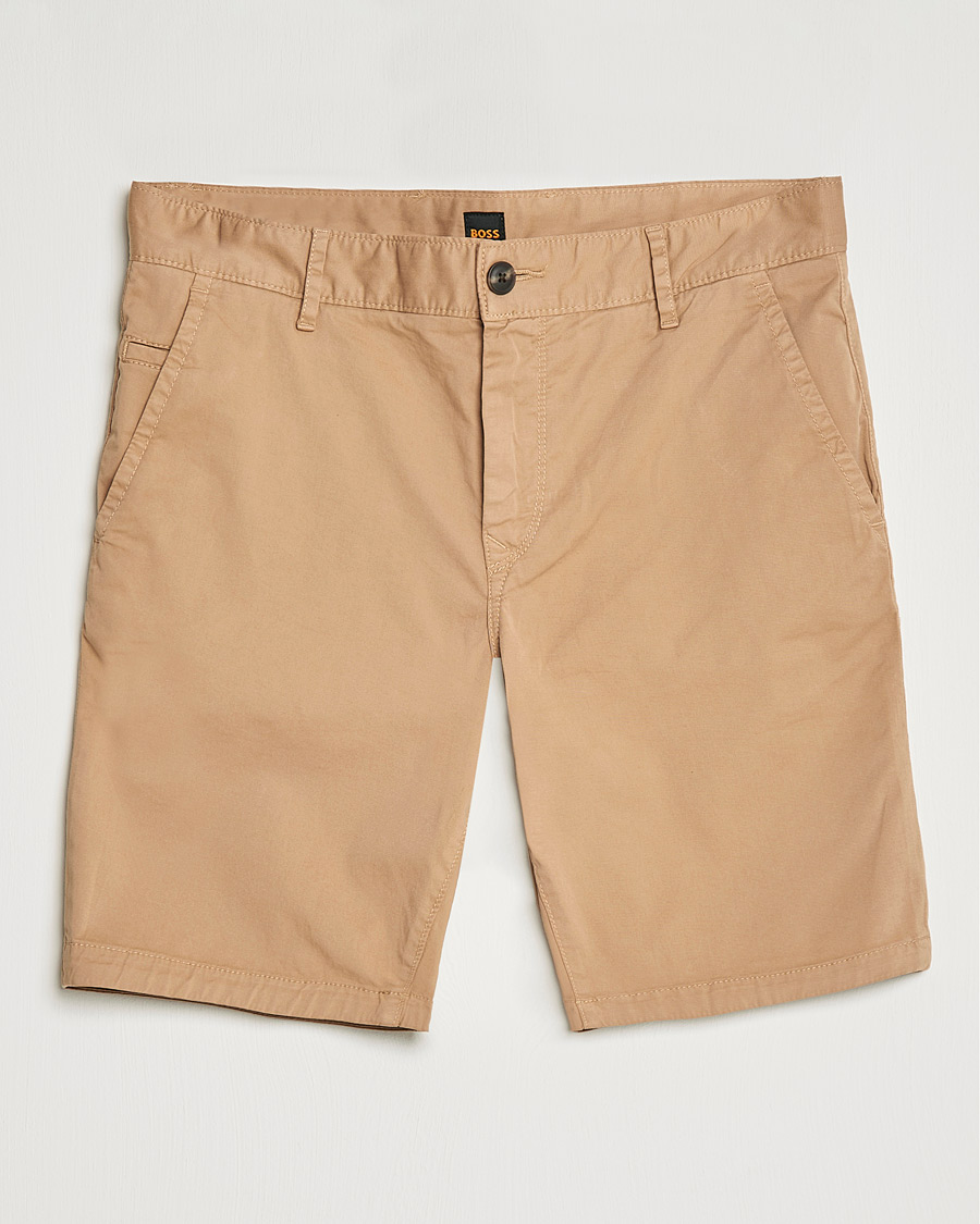 Men | Shorts | BOSS ORANGE | BOSS Casual Schino Slim Chino Shorts Medium Beige