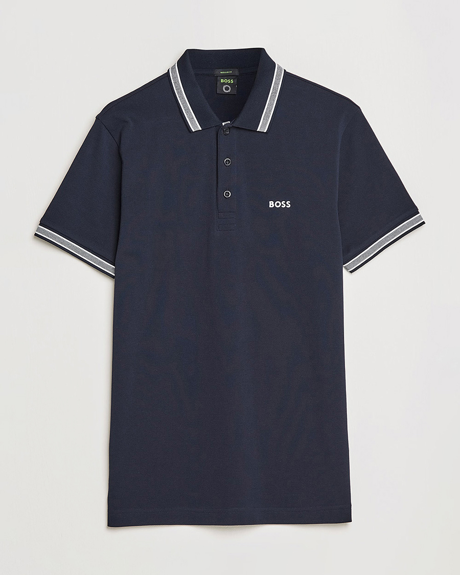 Men | Polo Shirts | BOSS GREEN | Paddy Piké Navy