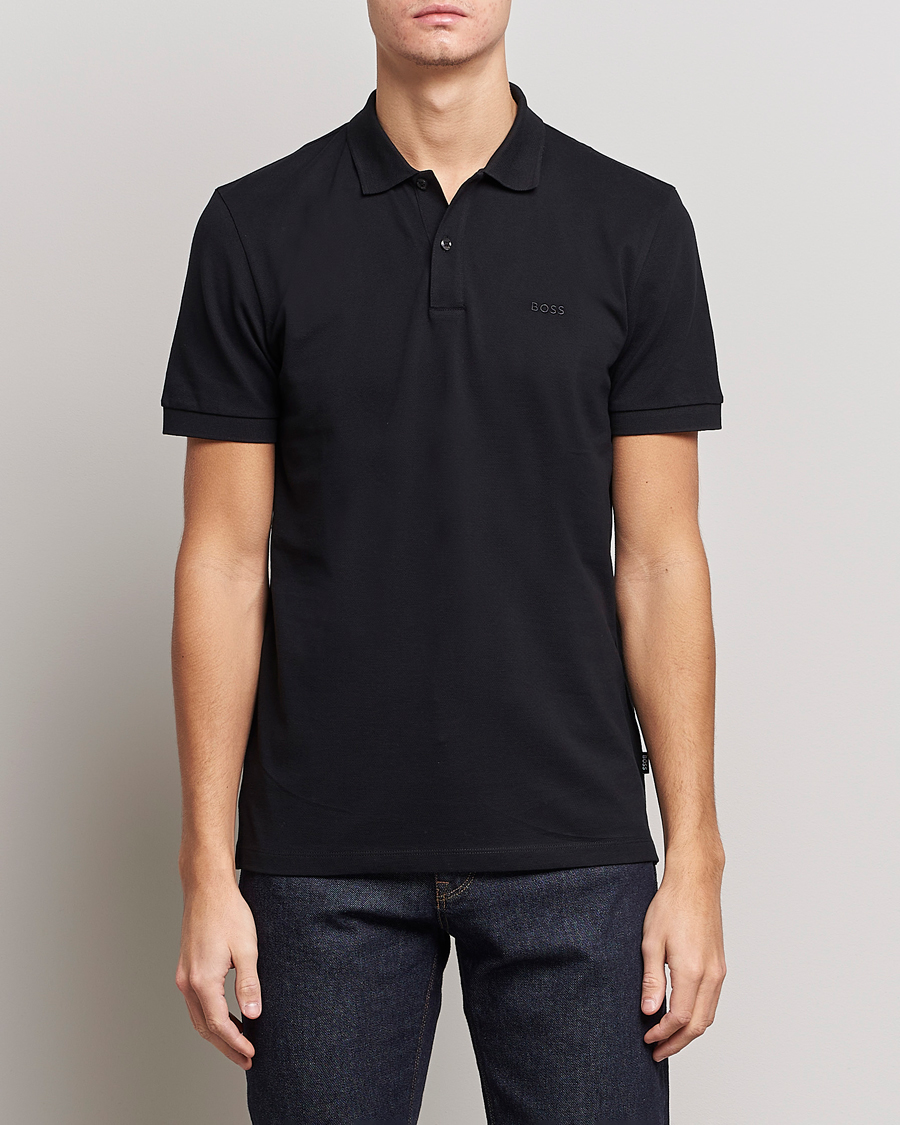 Men | Polo Shirts | BOSS BLACK | Pallas Polo Black
