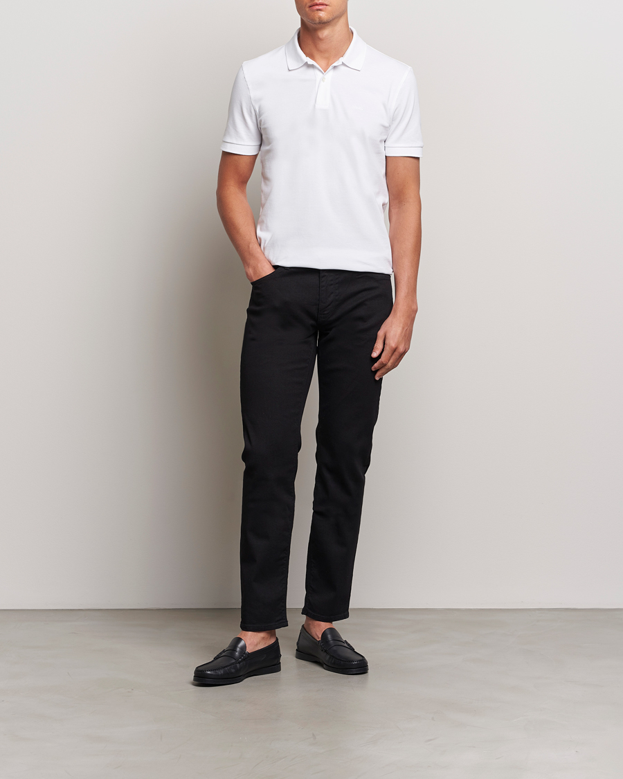 Men | Polo Shirts | BOSS BLACK | Pallas Polo White