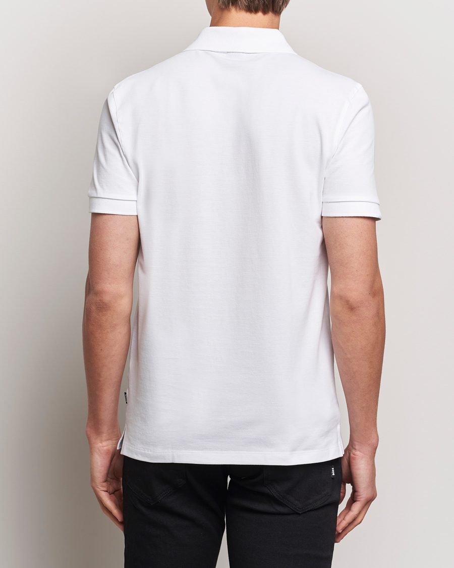 Men | Polo Shirts | BOSS BLACK | Pallas Polo White