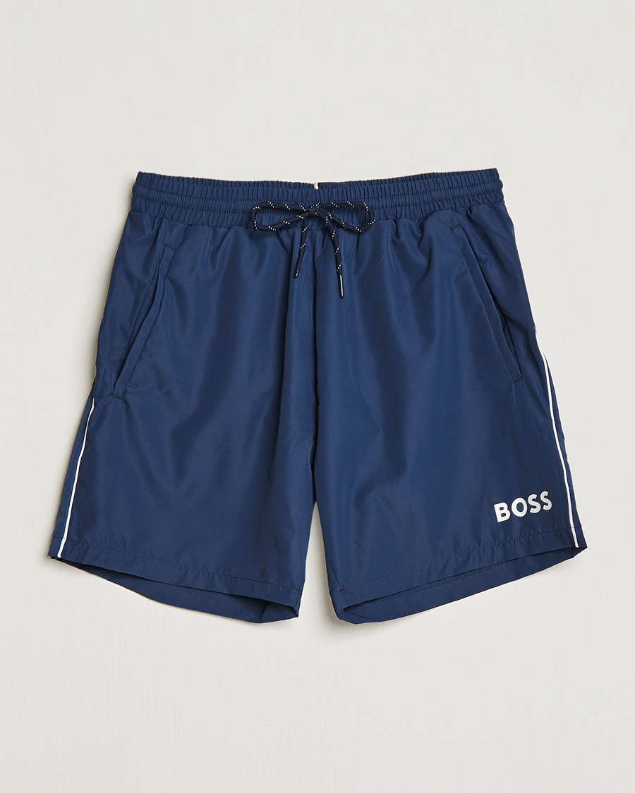 Men | Swimwear | BOSS BLACK | Starfish Swimshorts Navy
