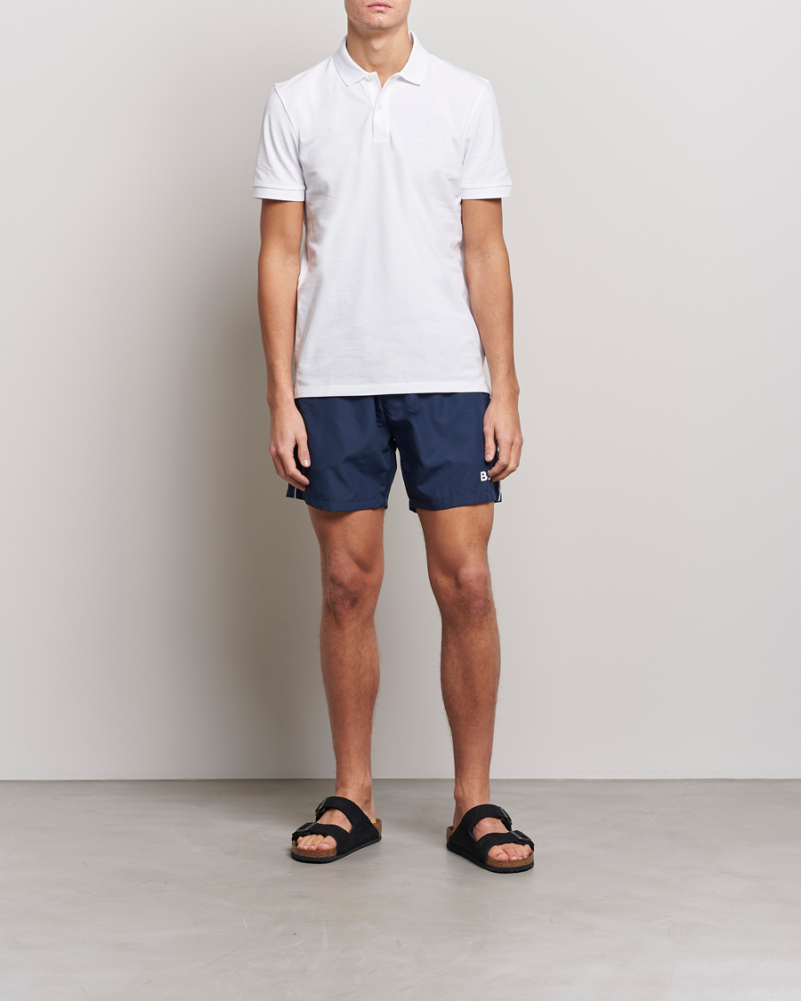 Men | Swimwear | BOSS BLACK | Starfish Swimshorts Navy
